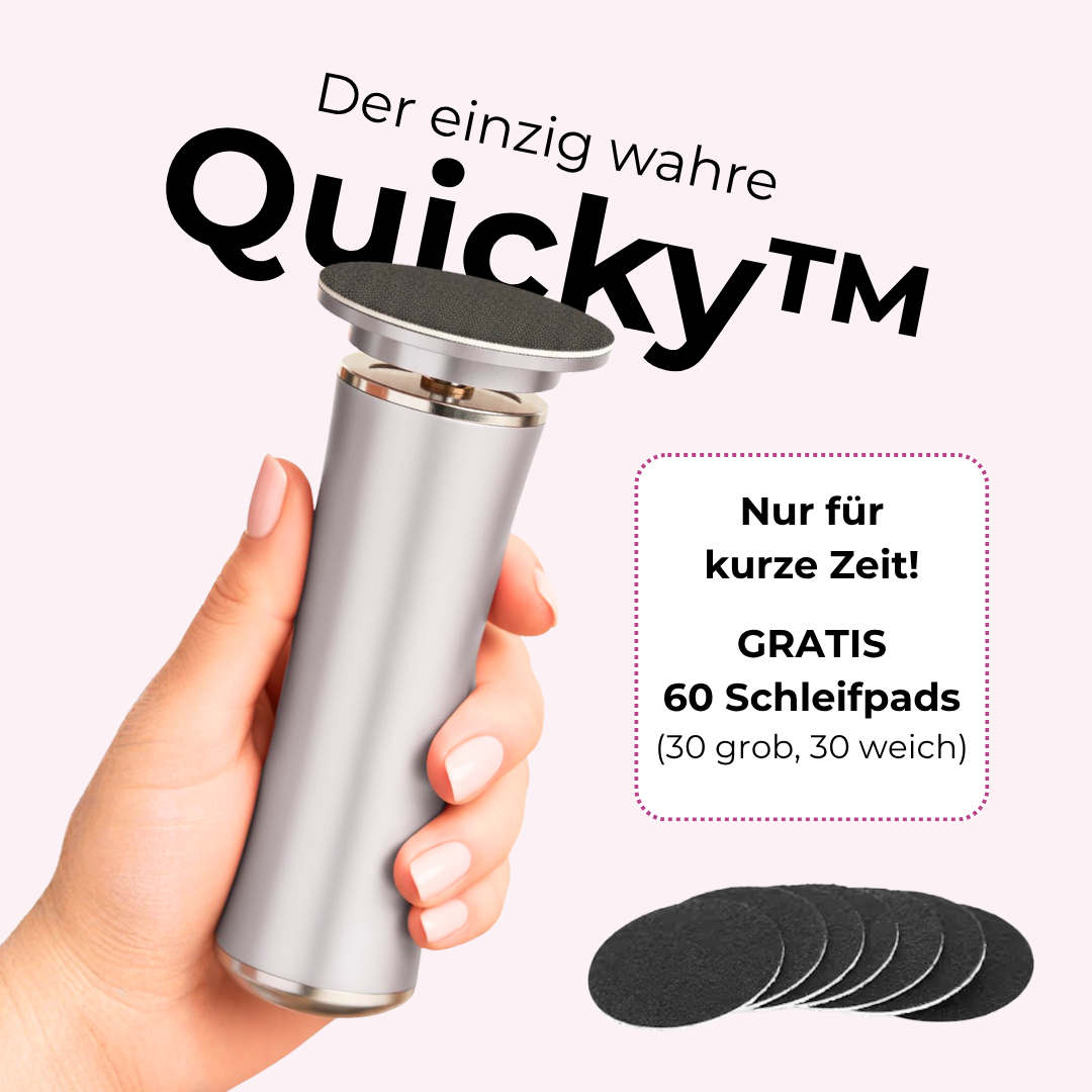 PediLux Quicky™ – Hornhaut weg in Rekordzeit